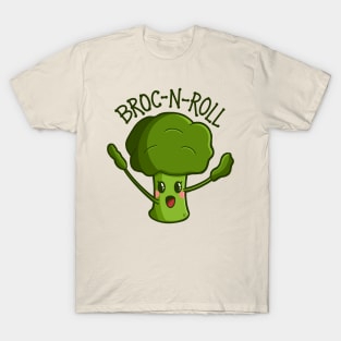 “Broc-n-Roll” Rock n Roll Broccoli T-Shirt